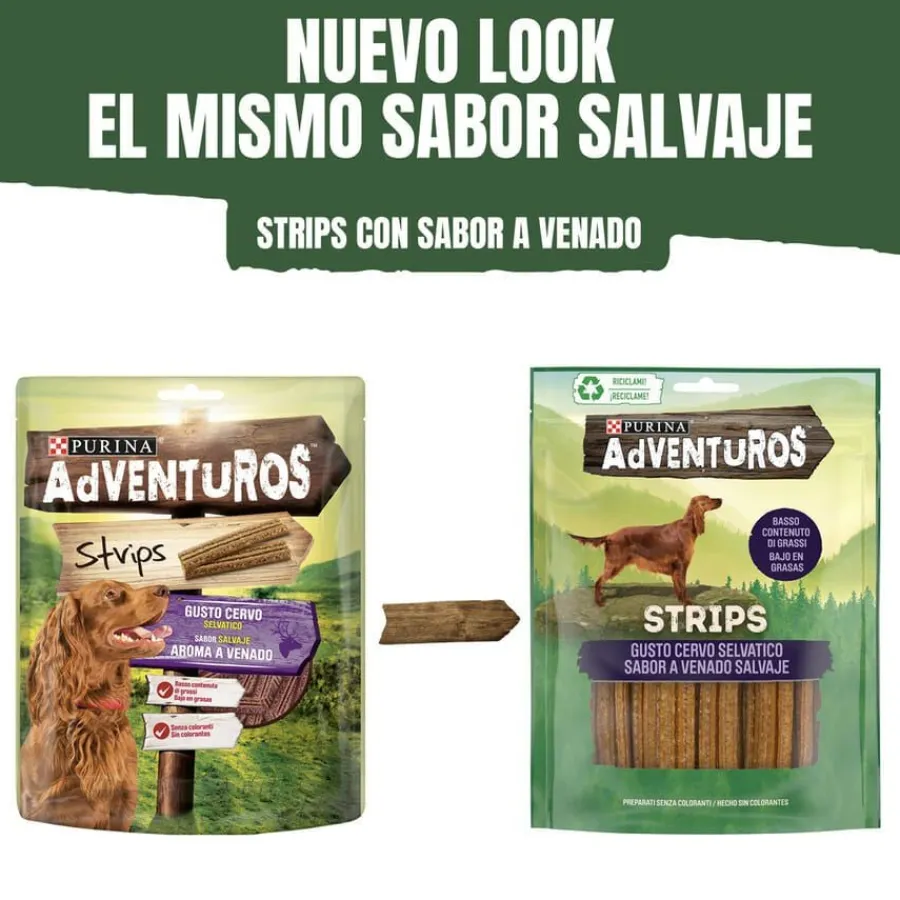 Adventuros Barritas venado para perros New