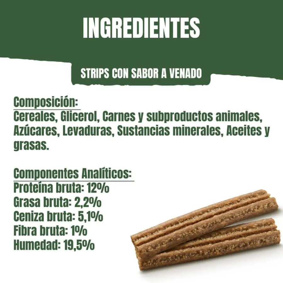 Adventuros Barritas venado para perros New
