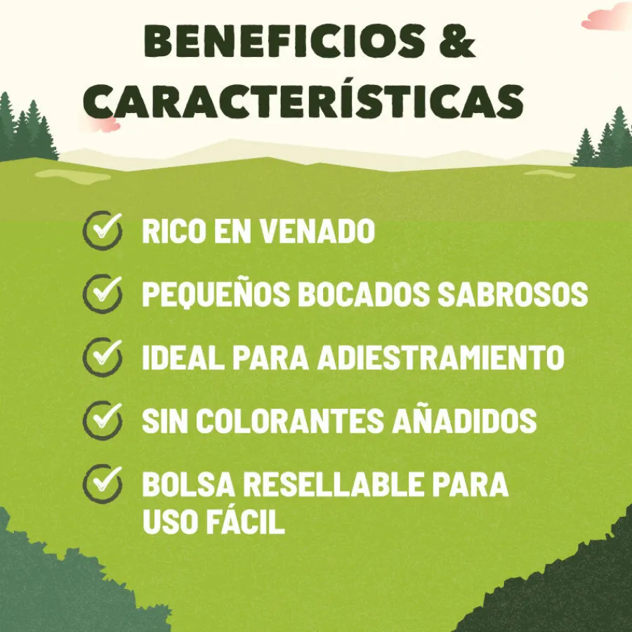 Adventuros Training Bocaditos de Venado para perros Online