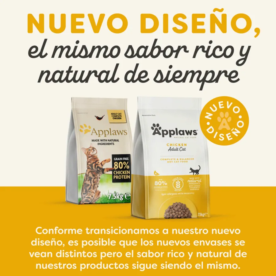 Applaws Adult Grain Free Pollo pienso para gatos Online