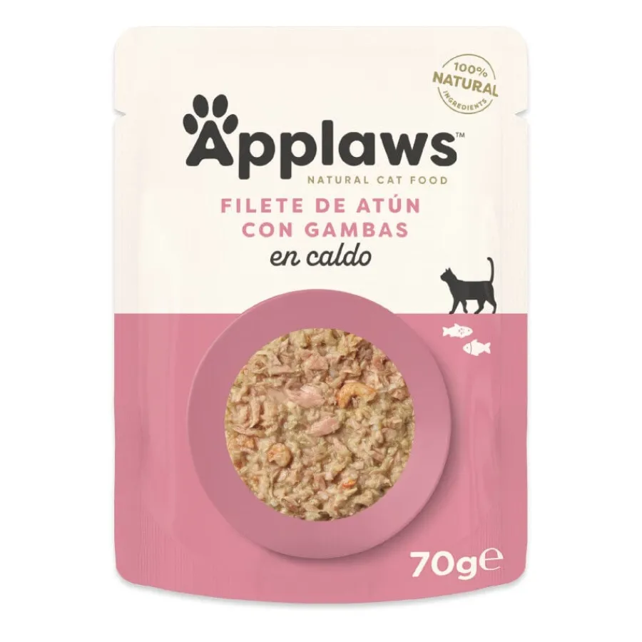 Applaws Atún y Gambas sobre para gatos Best