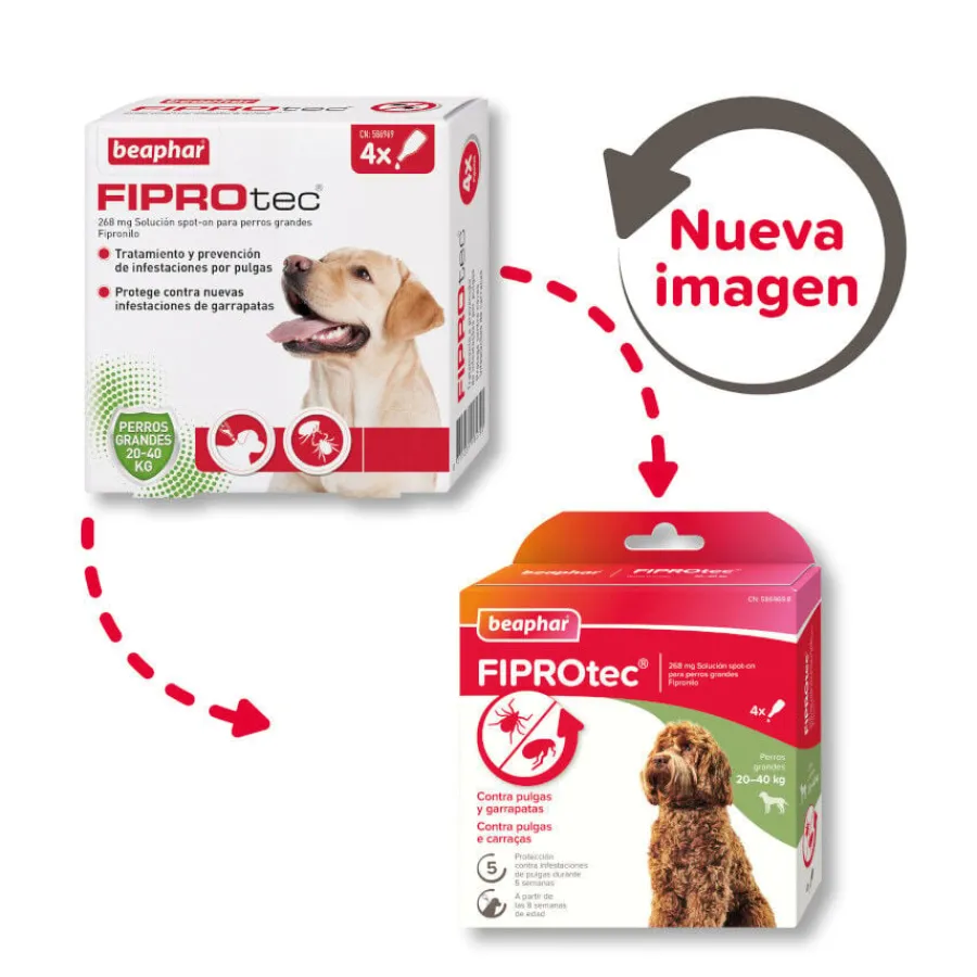 Beaphar FiproTec Pipetas para perros Outlet