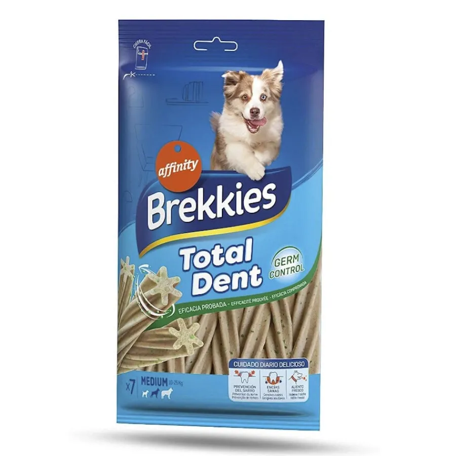 Brekkies Total Dent Medium Snacks dentales para perros