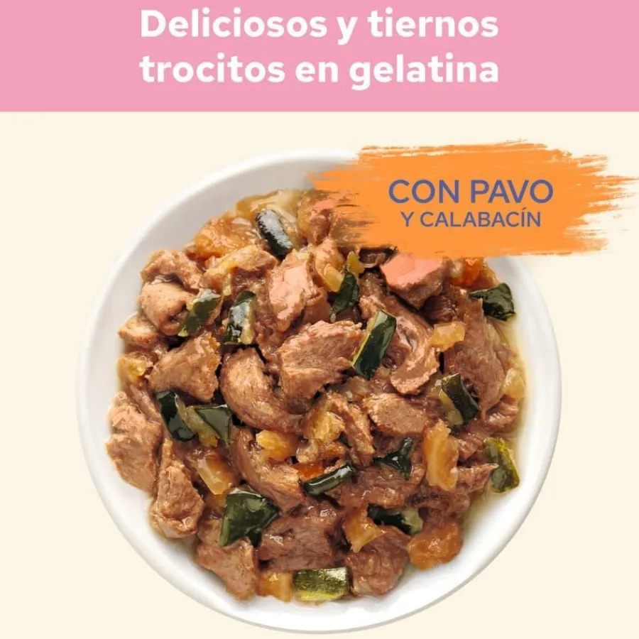 Cat Chow Pavo en Gelatina para gatitos Online