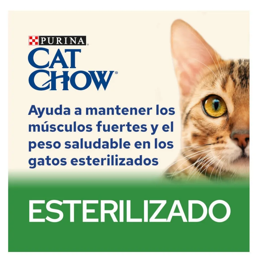 Cat Chow Sterilized Pollo Pienso para gatos Discount