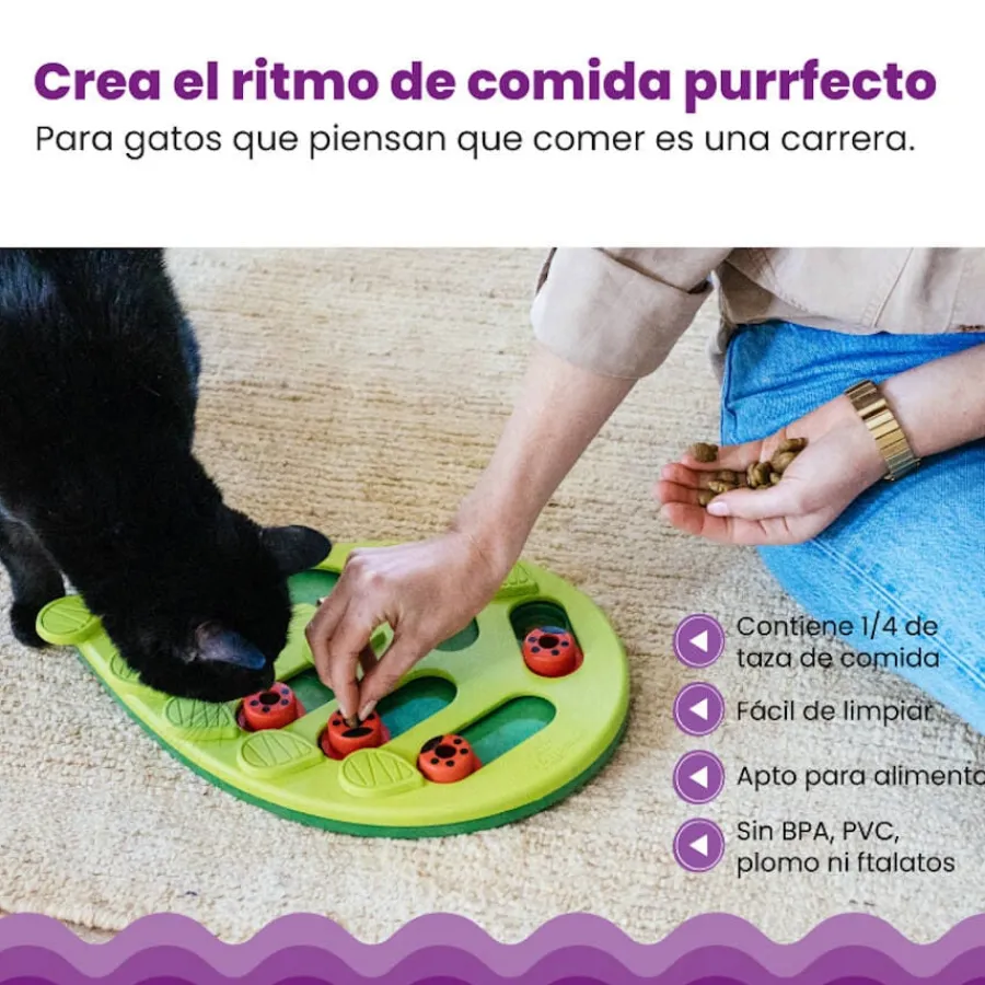 Catstages Nina Ottosson Puzzle & Play Buggin’ Out Juguete de Inteligencia para gatos Discount