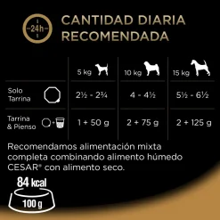 Cesar Receta campesina tarrina en Salsa para Perros - Multipack Online