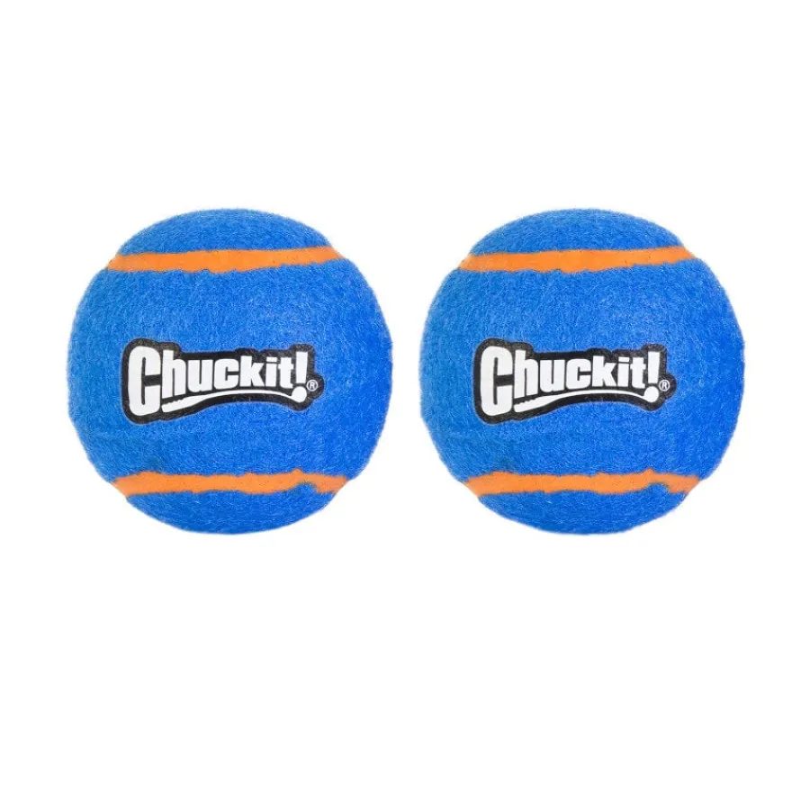 Chuckit! Squeaker Pelota de Tenis con Sonido y Rebote para perros New