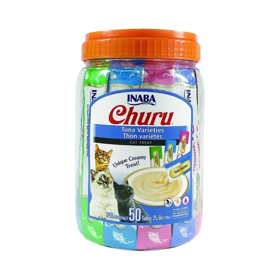 Churu Snack Cremoso Variedades de Atún para gatos Best
