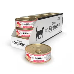 Dibaq Sense Grain Free Sterilized Adult Atún con Gambas lata para gatos Sale