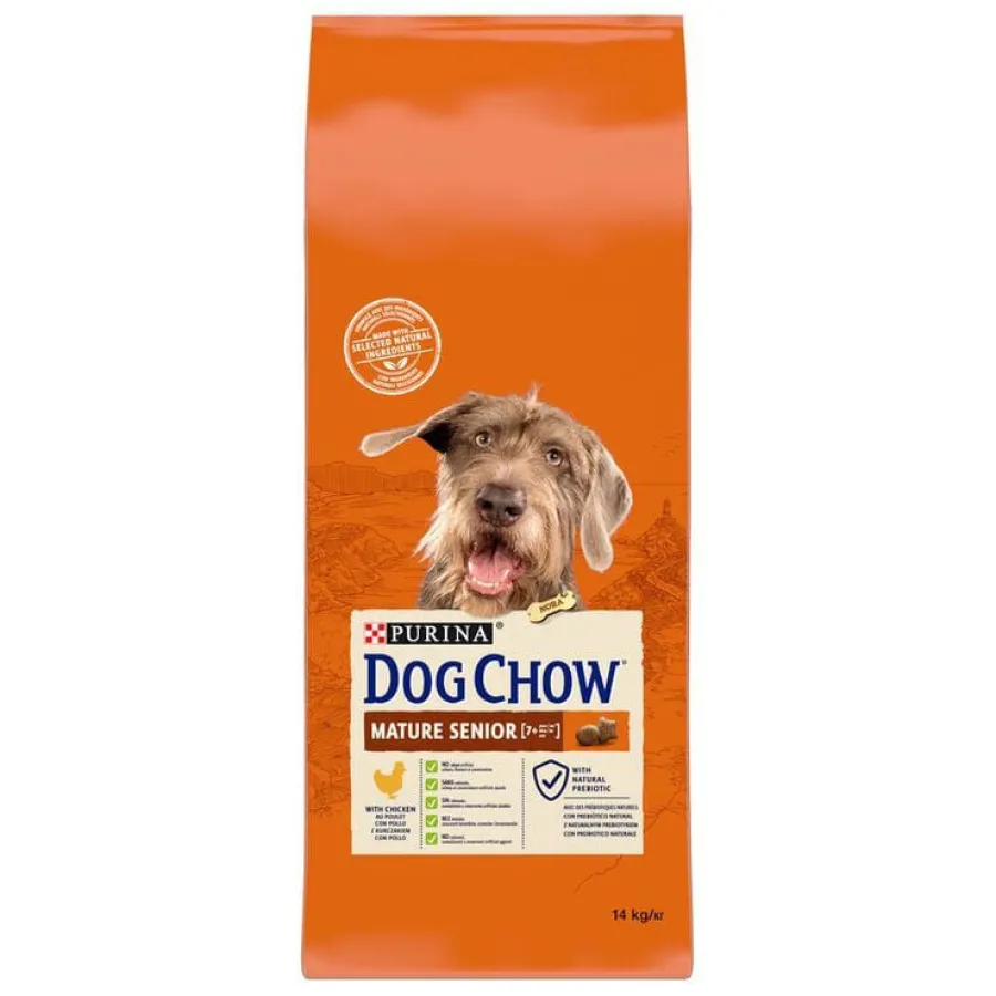 Dog Chow Mature Senior Pollo pienso para perros Best