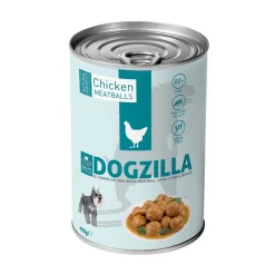 Dogzilla Albóndigas de Pollo con Brócoli y Cúrcuma lata para perros