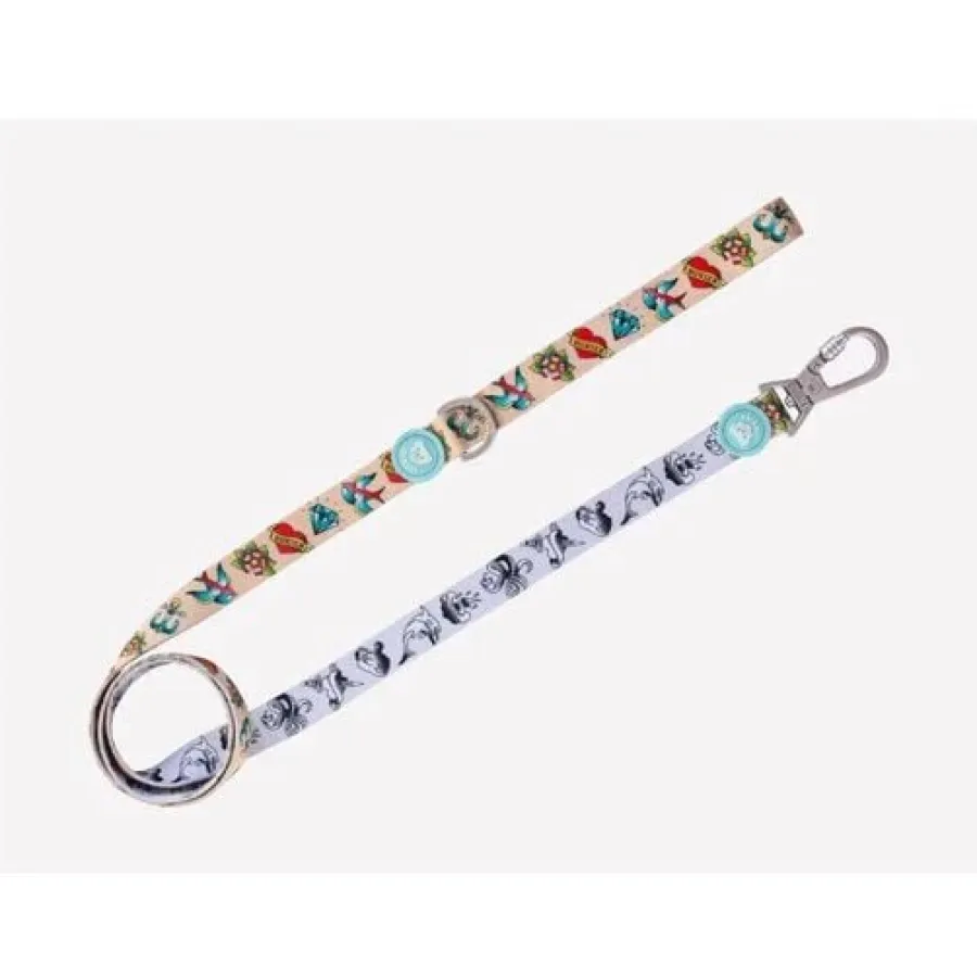 Dukier Correa Estampado Tattoo para perros Sale