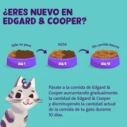 Edgard & Cooper Adult Salmón pienso para gatos