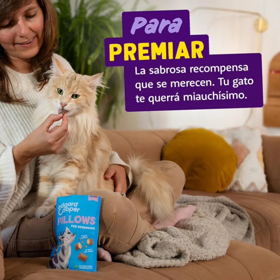 Edgard & Cooper Bocaditos Pillows de salmon para gatos Discount