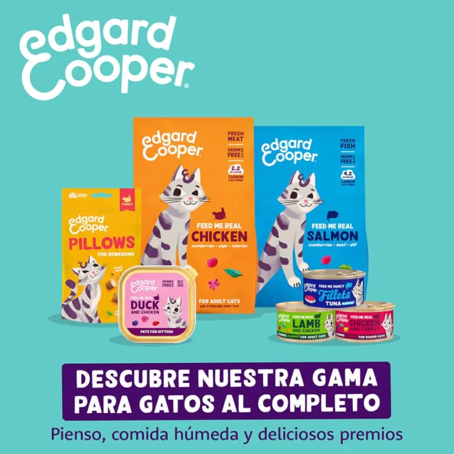Edgard & Cooper Bocaditos Pillows Pollo para gatos Outlet