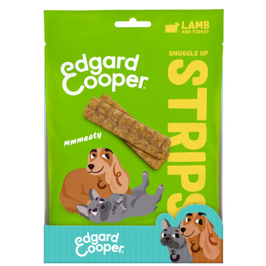 Edgard & Cooper Tiras de Cordero y Pavo snack para perros Clearance