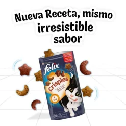 Felix Crispies Buey y Pollo Bocaditos para gatos Discount