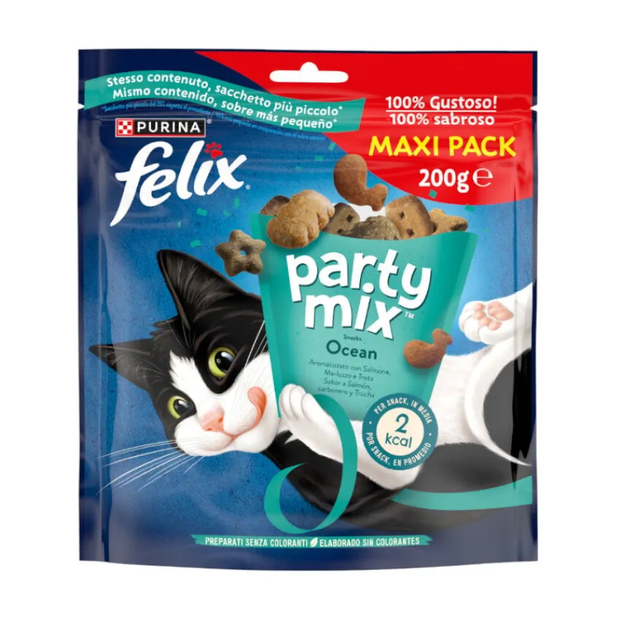 Felix Party Mix Ocean Bocaditos para gatos Outlet