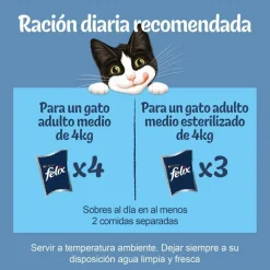 Felix Sensations Selección de Carnes sobres en gelatina - Multipack Clearance