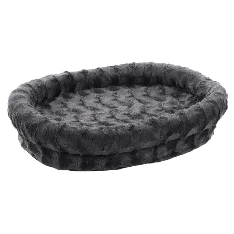 Flamingo Dorian Óvalo Gris con Cremallera Cama para perros Online