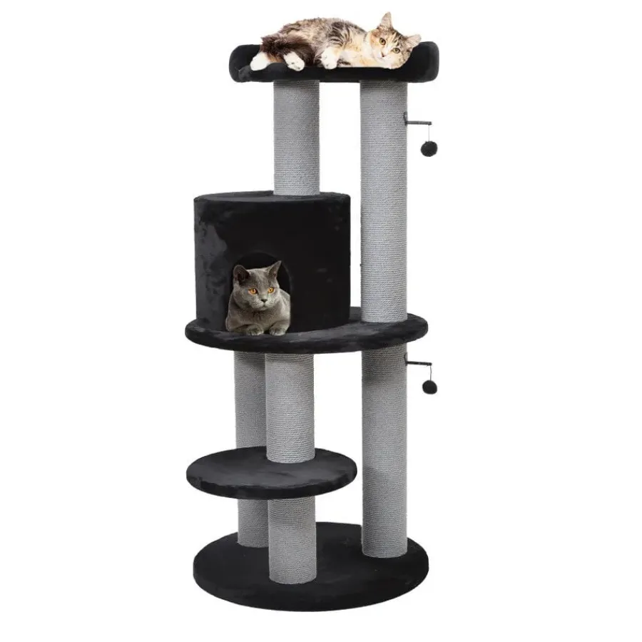 Flamingo Hattie Árbol Rascador Negro para gatos Hot