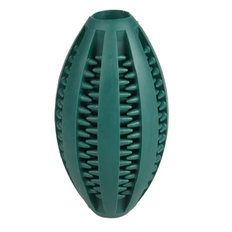 Flamingo Pelota de Rugby verde para perros Discount