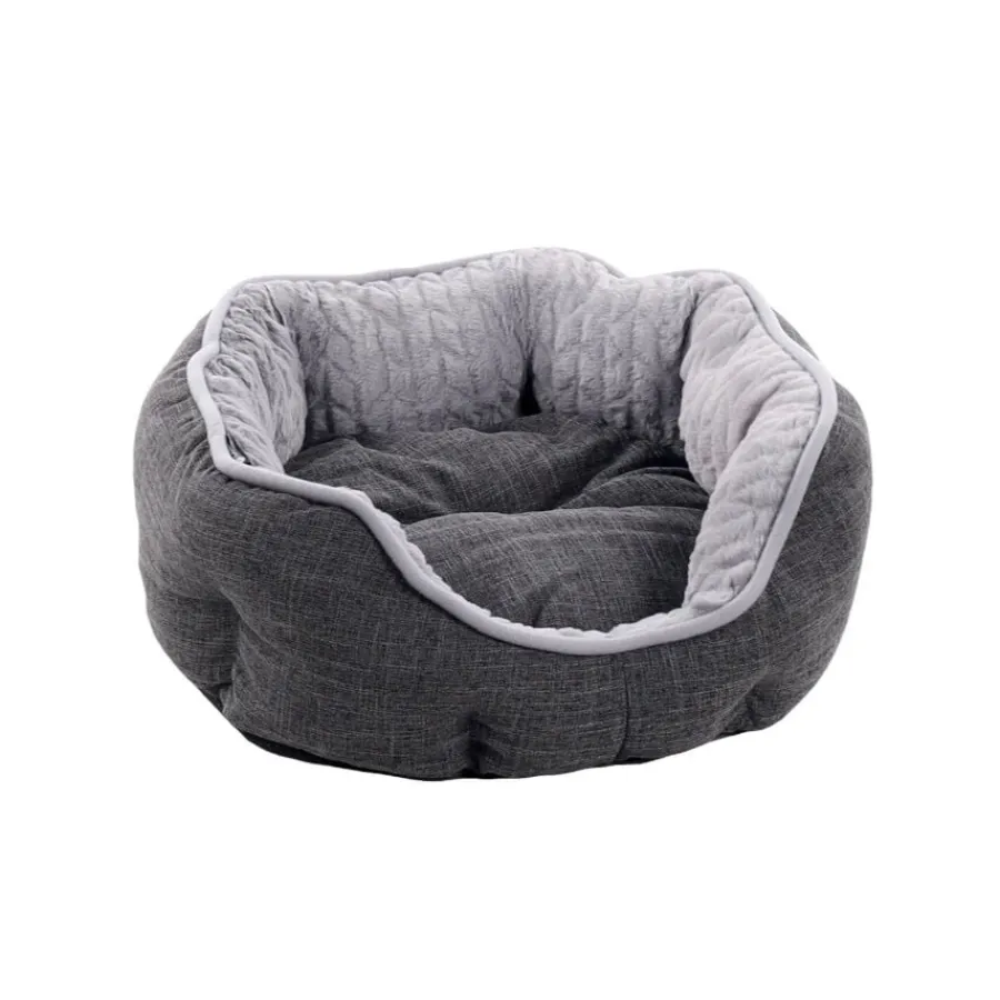Flamingo Zupo Octógono Gris Oscuro cama para perros y gatos Discount