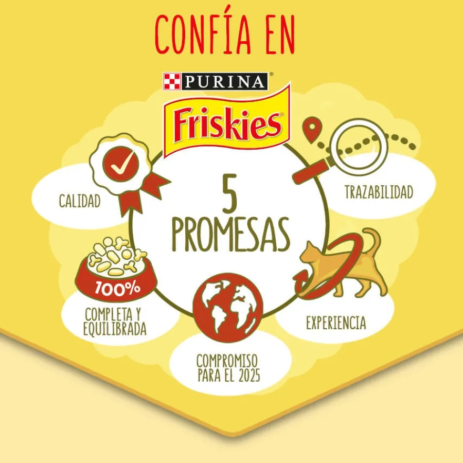Friskies Conejo y Pollo pienso para gatos Outlet