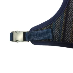 Gotoo Arnés tipo camiseta Tweed azul para perros Best