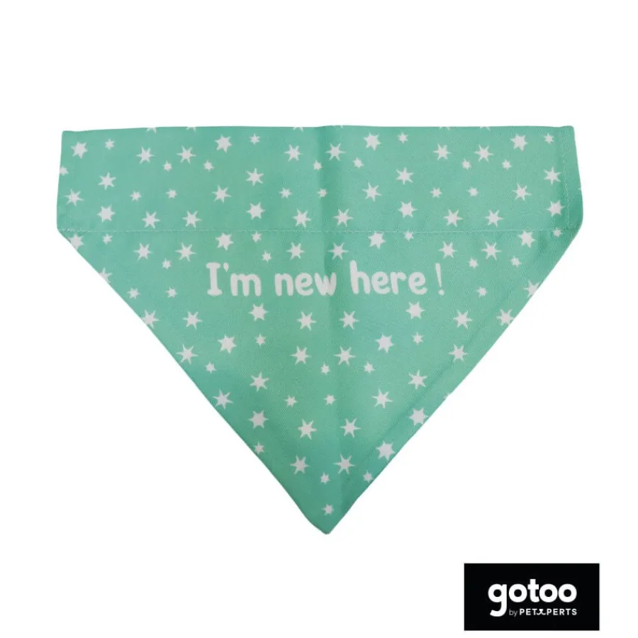 Gotoo Bandana estampada verde para perros Discount