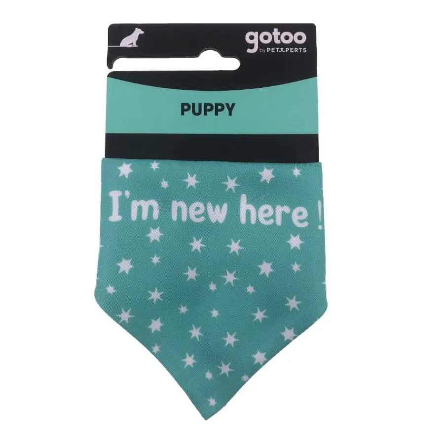 Gotoo Bandana estampada verde para perros Discount