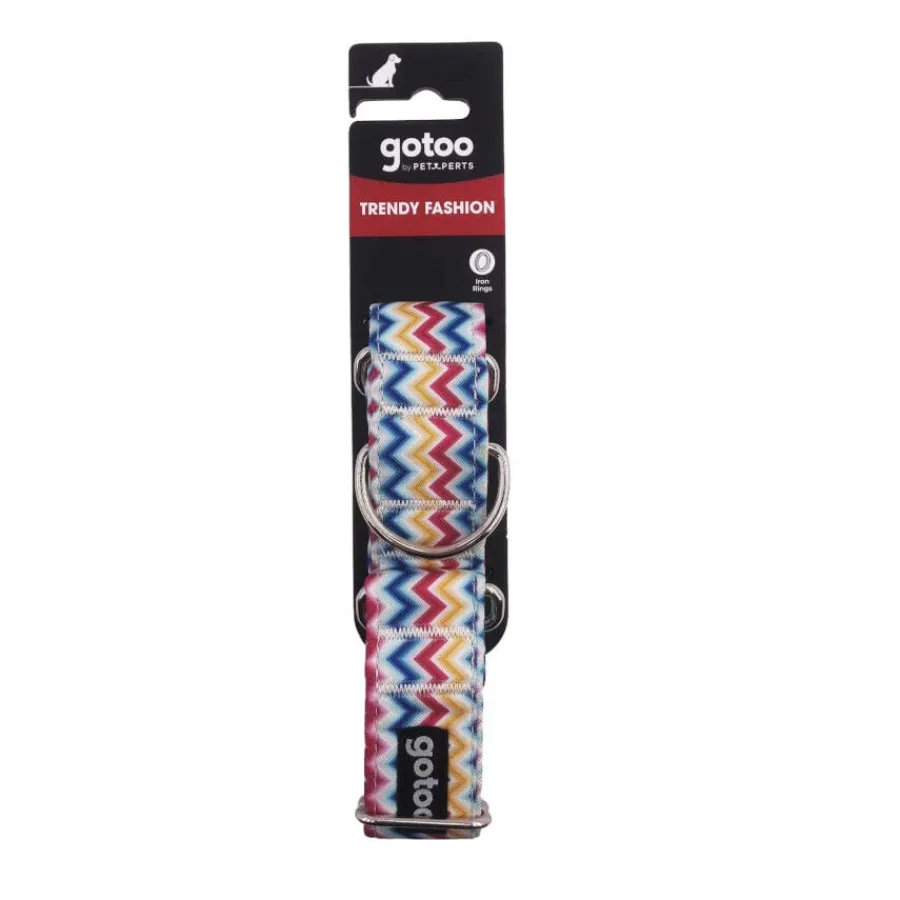 Gotoo Collar martingale de rayas para perros Online