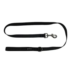 Gotoo Correa de nylon negra reflectante para perros Best