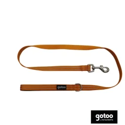 Gotoo Correa de nylon reflectante naranja para perros