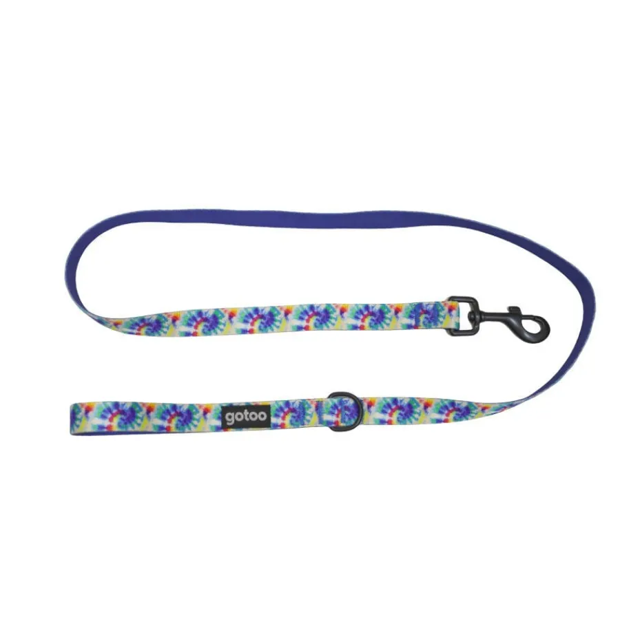 Gotoo Correa estampado azul para perro Best