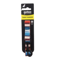 Gotoo Correa multicolor de rayas para perros Discount
