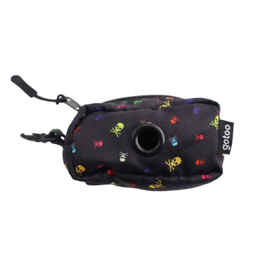 Gotoo Porta bolsas calavera negro para perros Sale