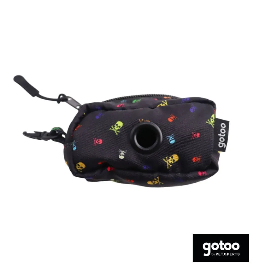 Gotoo Porta bolsas calavera negro para perros Sale