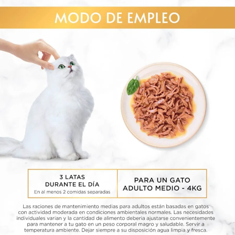 Gourmet Gold Delicias Suculentas Mixtas lata para gatos Discount