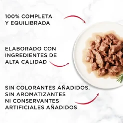 Gourmet Mon Petit Selección Carnes en salsa sobre para gatos New