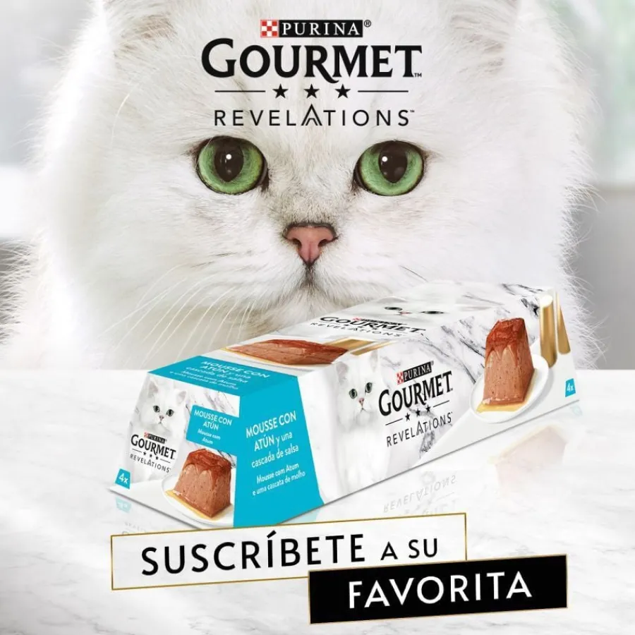 Gourmet Revelations Atún tarrinas en mousse para gatos New