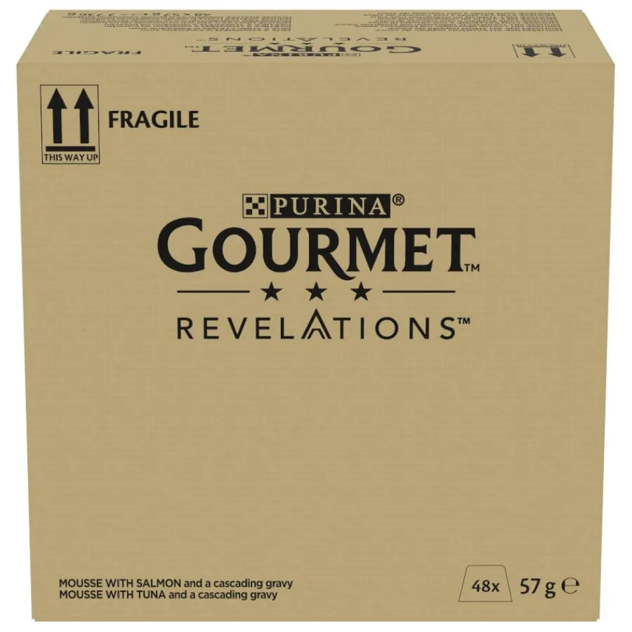 Gourmet Revelations Mousse con Salmón y Atún tarrinas para gatos Discount