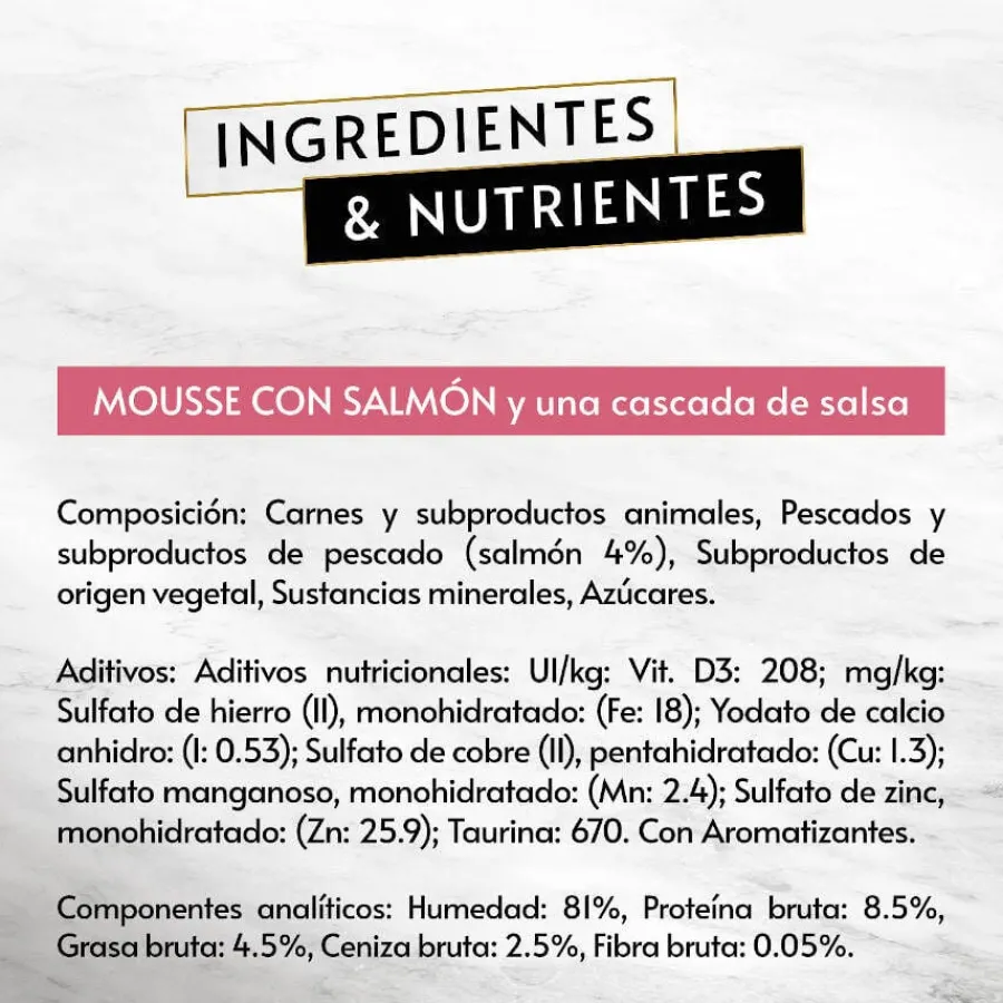 Gourmet Revelations Mousse con Salmón y Atún tarrinas para gatos Discount