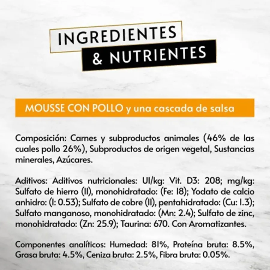 Gourmet Revelations Pollo tarrinas en mousse para gatos Clearance