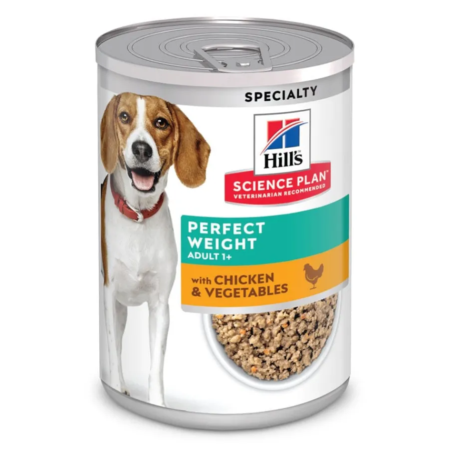 Hill's Adult Perfect Weight Pollo y Vegetales lata para perros New