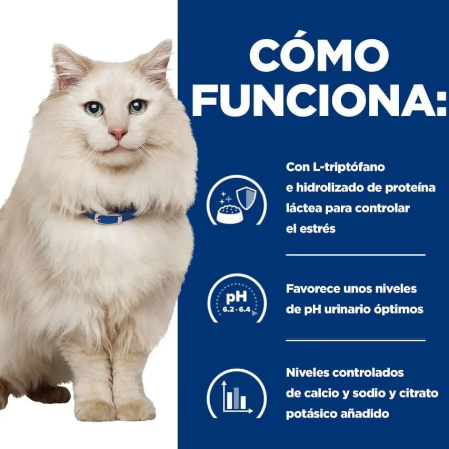 Hill's Presciption Diet Urinary Stress c/d Estofado de Pollo con Vegetales lata para gatos New