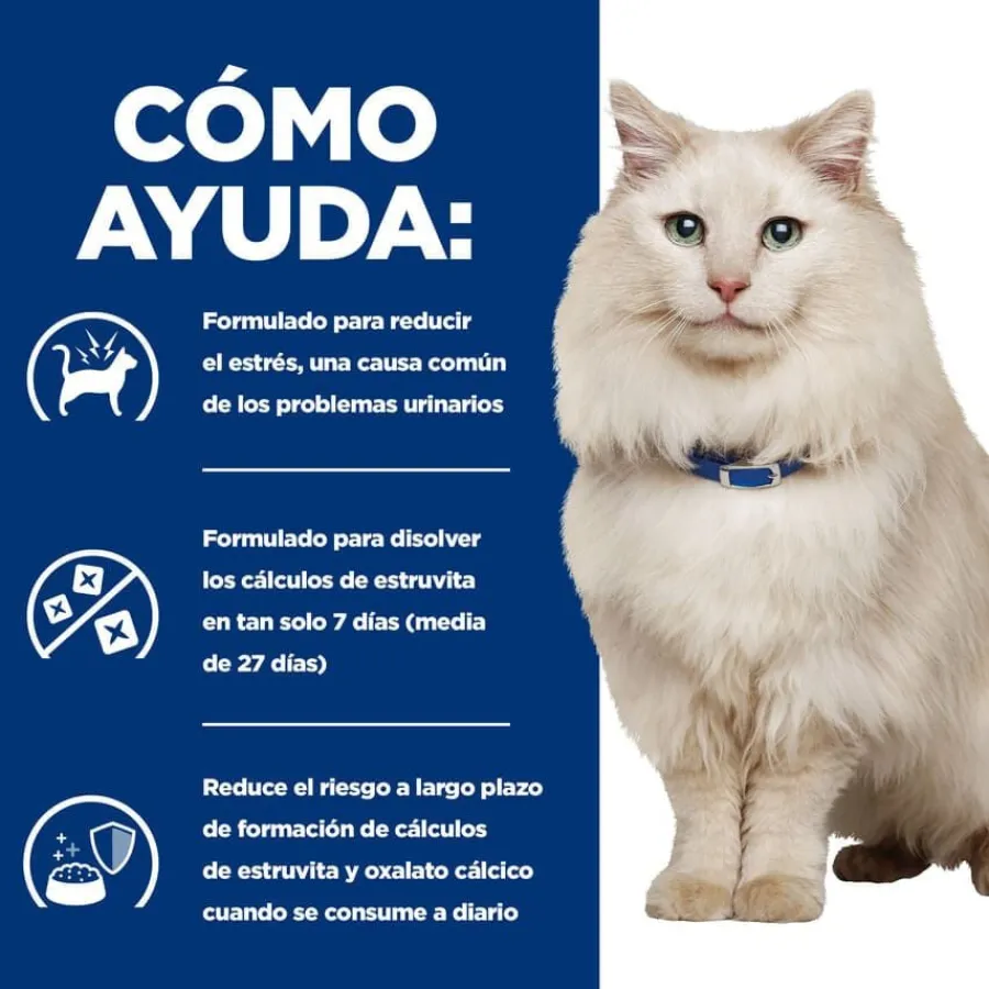 Hill's Presciption Diet Urinary Stress c/d Estofado de Pollo con Vegetales lata para gatos New