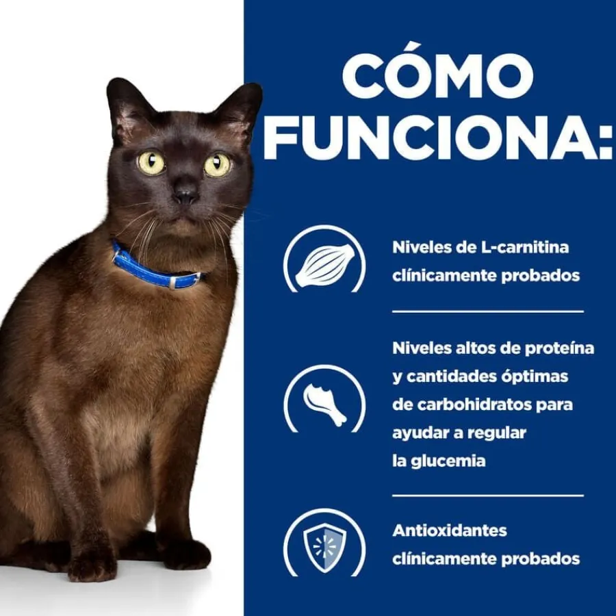 Hill's Prescription Diet Diabetes care Pollo pienso para gatos Outlet