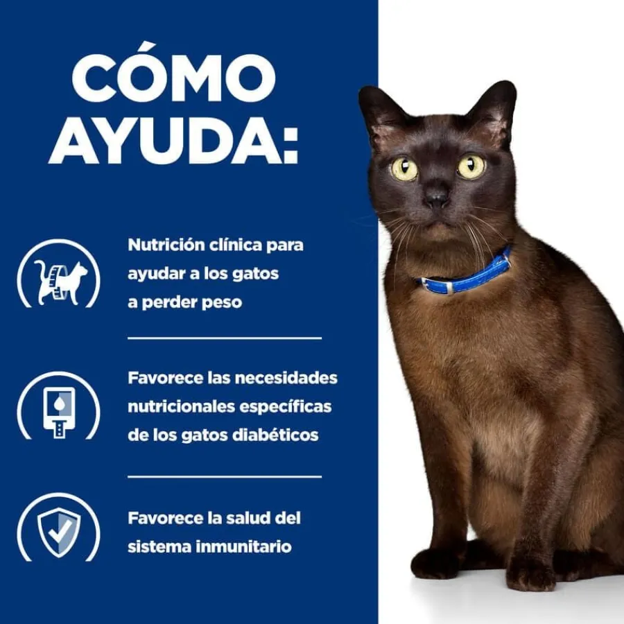 Hill's Prescription Diet Diabetes care Pollo pienso para gatos Outlet